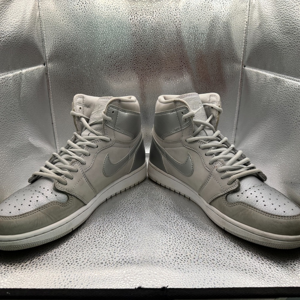 Size 10 Jordan 1 Retro High OG Japan Tokyo 2020 Gray Mens Sneakers DC1788-029 - Picture 5 of 12